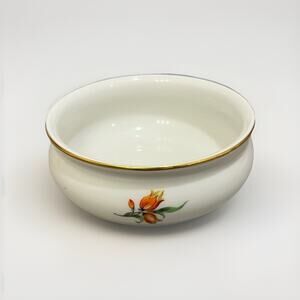 Meissen Porcelain small Floral Trinket Bowl